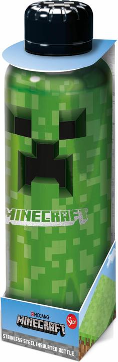 Actual product image pos Minecraft drinking bottle in a sleeve (0.52 l)