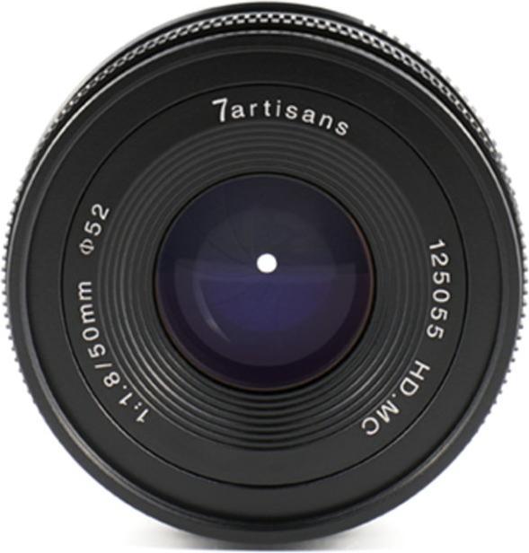 Actual product image 7artisans 50mm f/1.8, Sony E (Sony E, APS-C / DX)