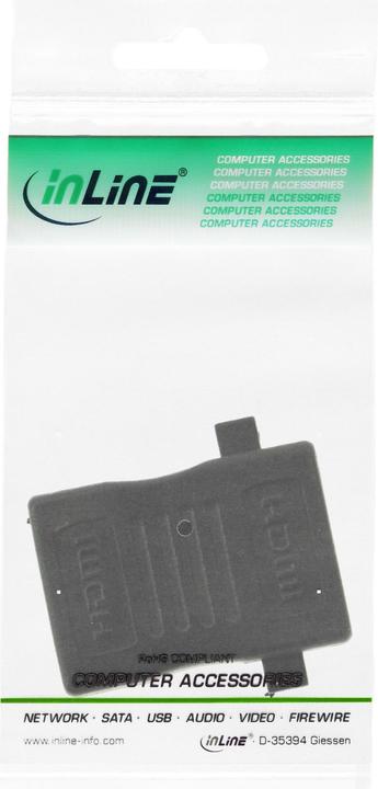 Actual product image InLine HDMI adapter for installation (HDMI, 12.30 cm)