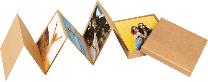 Image du produit Walther Design Leperello-Box 10x10 brun
