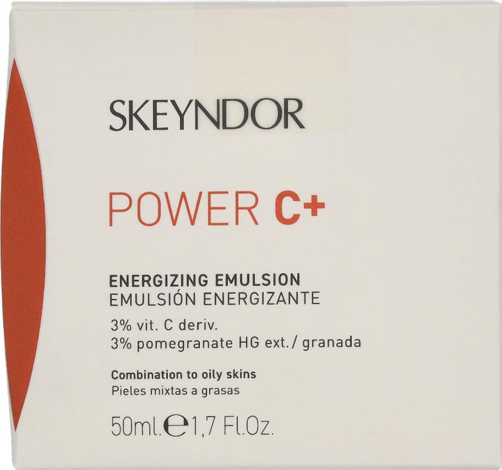 Actual product image Skeyndor Power C + Energizing Emulsion Cream For oily Skin SPF 15 (50 ml, 24h cream, SPF 15)