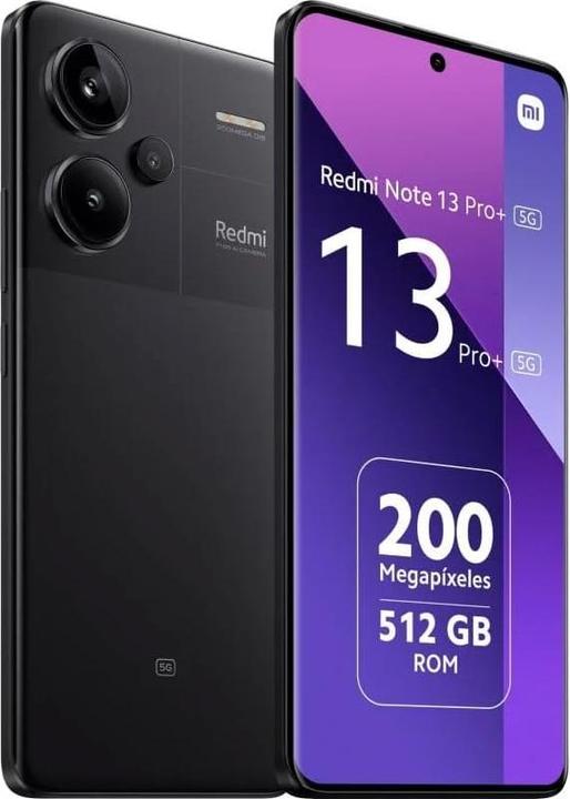 Produktbild Xiaomi Redmi Note 13 Pro+ (512 GB, Schwarz, 6.67", Dual SIM, 5G)