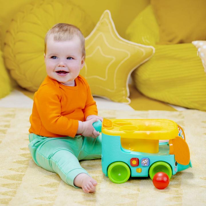 Actual product image Bright Starts Pop & Roll Safari Bus™ Ball Play Toy