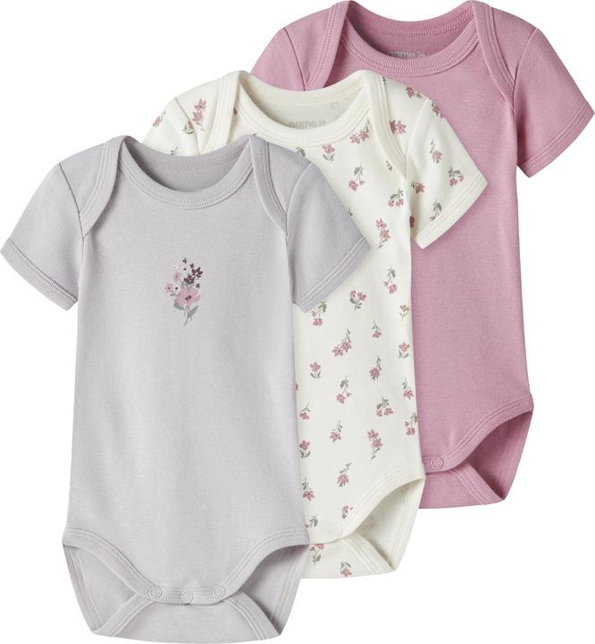 Produktbild Name it Nbfbody 3p Ss Flower Noos (92)