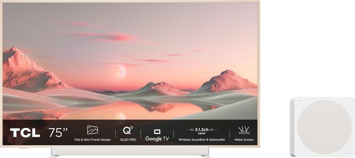Produktbild TCL 75A300 PRO NXTVision (75A300 PRO) (75", QLED, 4K, 2024)