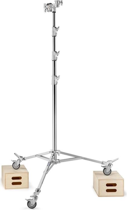 Produktbild Avenger Overhead Stativ 43 mit Bremsrollen, Stahl (432 cm, 40 kg)
