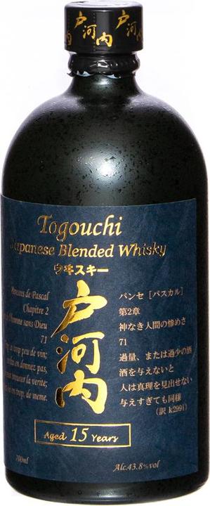 Produktbild Togouchi 15 Years (Blended Whisky, Japanischer Whisky, 1 x 70 cl)