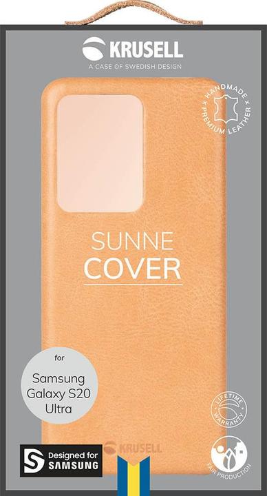 Immagine prodotto Krusell Sunne Cover Samsung Galaxy S20 Ultra vintage nude (Samsung Galaxy S20 Ultra)