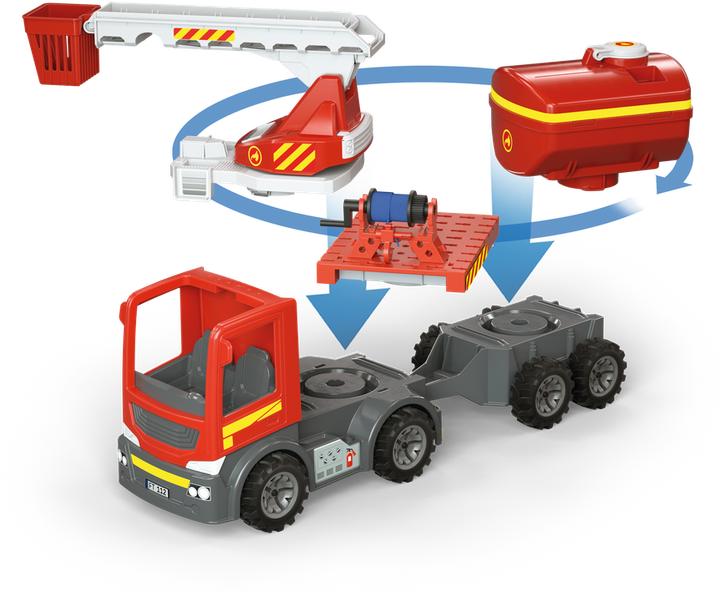 Actual product image Fischertechnik Easy Starter Fire Trucks experimental kit