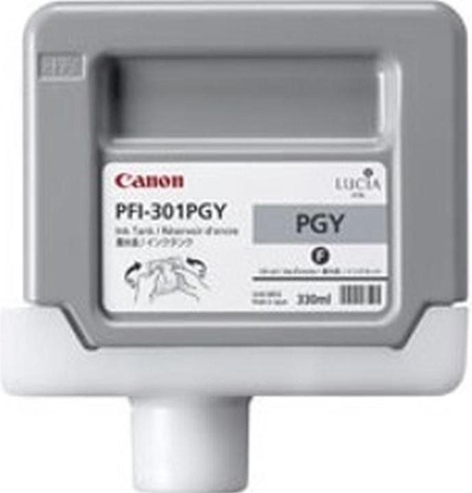 Produktbild Canon Tinte Large Format grey Orig.Nr. PFI-301GY (GY, LBK)