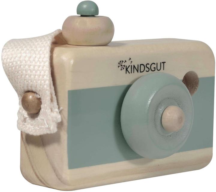 Actual product image Kindsgut Wooden camera activity toy