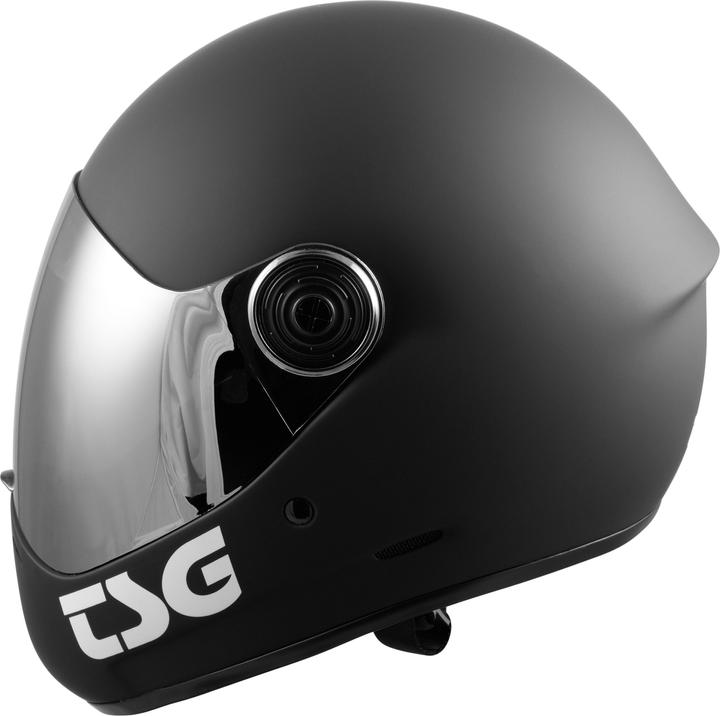 Produktbild TSG Pass Pro Solid Matt Black + Bonus Visor 2022 (58 - 60 cm)