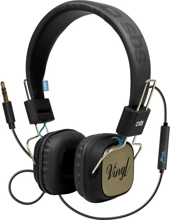 Produktbild SBS Stereo-Kopfhörer Vinyl (Kabelgebunden)