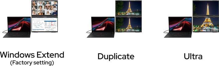 Image du produit Verbatim Portable 15.6" FHD Dual Monitor (1920 x 1080 pixels, 15.60")