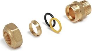 Immagine prodotto Giacomini RACCORDO IN RAME R180M 18X3/4MF (Raccordi per tubi)