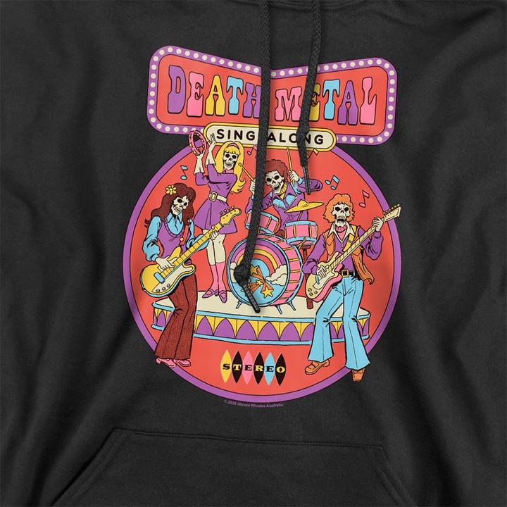 Produktbild Steven Rhodes Death Metal SingAlong Kapuzenpullover (M)