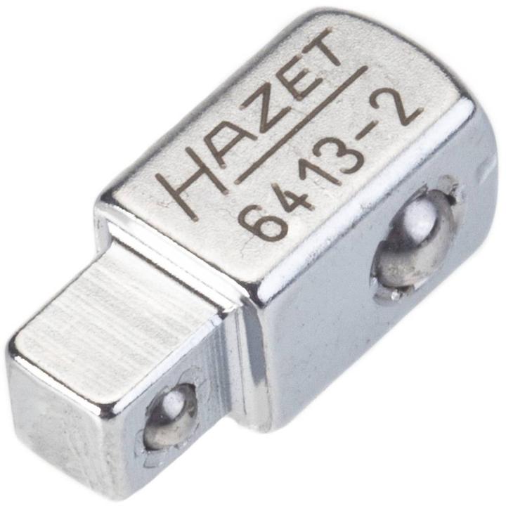 Produktbild HAZET Durchsteck-Vierkant 6413-2 ∙ Vierkant 10 mm (3/8 Zoll) ∙ Vierkant 6,3 mm (1/4 Zoll)