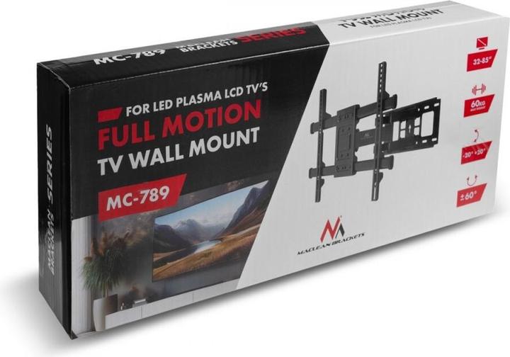 Produktbild Maclean TV-Halterung für 32-85" 60kg MC-789 (Wand, 85", 60 kg)