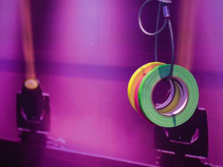 Produktbild Accessory Gaffa Tape 50mm x 25m neonorange UV-aktiv (50 mm)