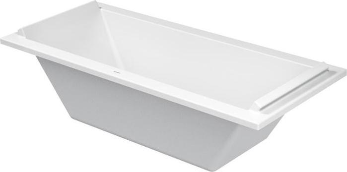 Productafbeelding Duravit Tweepersoonsbad rechthoekig bad Starck 3 80 x 180 cm wit glad 7003380000000 (174 l, 180 cm, 80 cm)