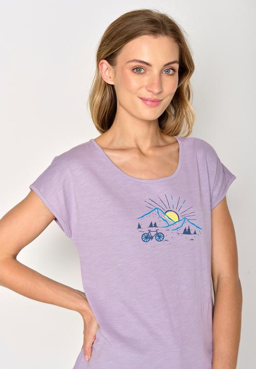 Image du produit Greenbomb Women's Nature Sunset Ride Cool T-Shirt (L)