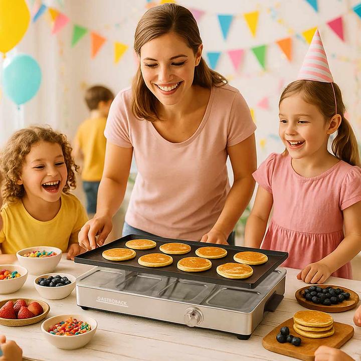 Actual product image Gastroback 42563 Raclette Grill & Pancake Station