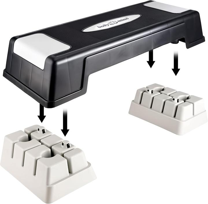 Image du produit Body & Mind Aerobic Steppbrett mit Anti-Rutsch-Matte
