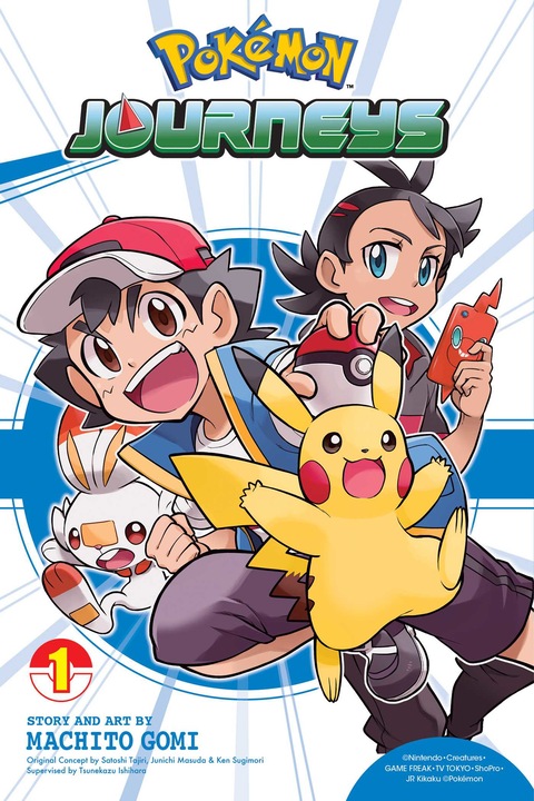 Produktbild Pokémon Journeys 1 (Englisch, Machito Gomi, 2021)