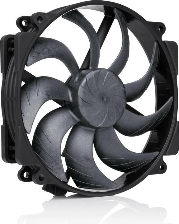 Noctua NF-A14x25r G2 PWM chromax.black Gehuselfter 140 mm (140 mm, 1 x)