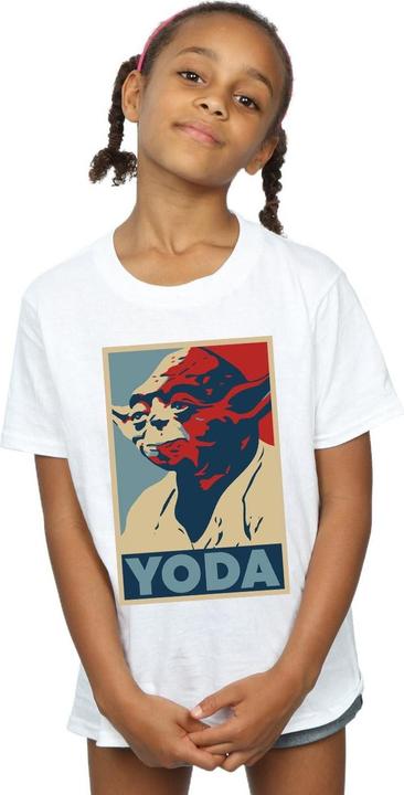 Produktbild Star Wars Yoda Poster TShirt Mädchen (140, 146)