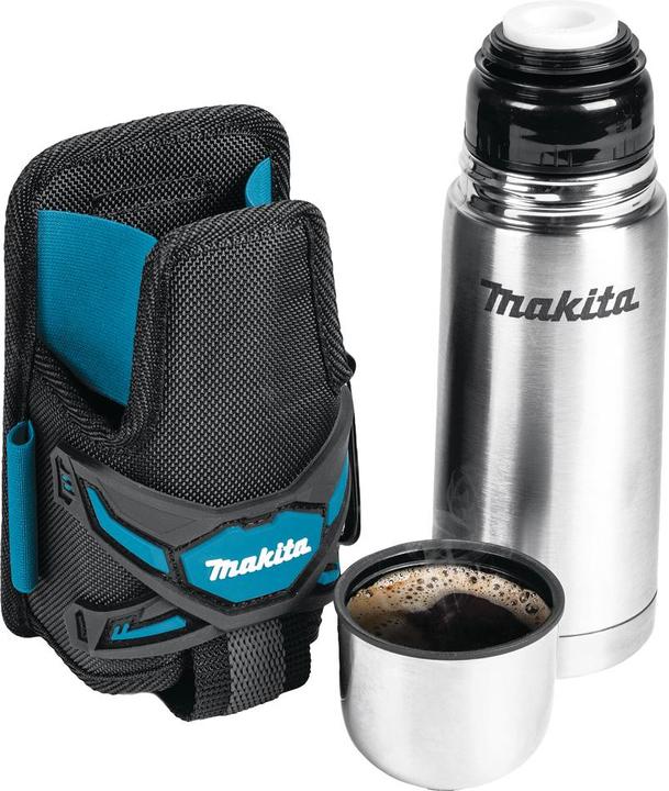 Actual product image Makita E-05599 Thermo bottle with belt pouch (0.33 l)