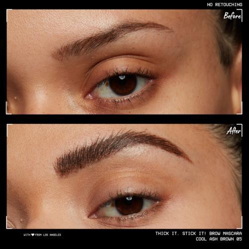 Image du produit NYX Professional Make-Up Épaissir le tout. Stick it! Mascara à sourcils Cool Ash Brown (Cool Ash Brown)