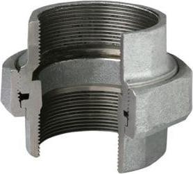 Produktbild Atusa Deutschland GmbH Temperguss Verschraubung Nr. 340 verzinkt, IG, mit Kegeldichtung 11/2"