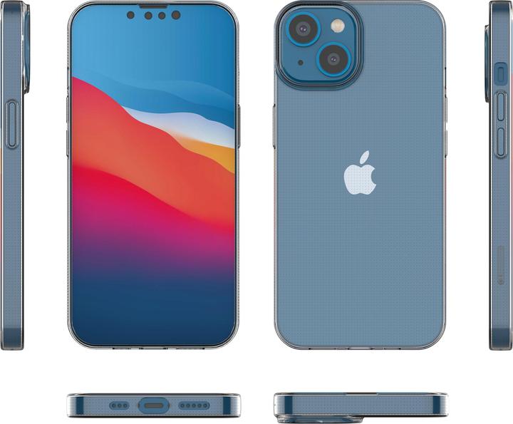 Actual product image Hurtel Gel case cover for Ultra Clear 0.5mm iPhone 14 transparent (Apple iPhone 14)