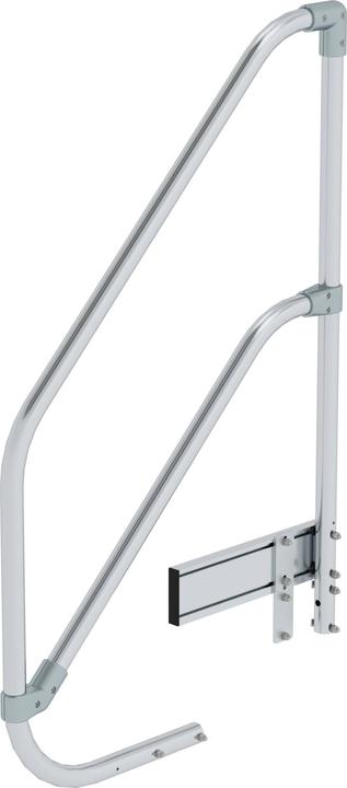 Actual product image kaiserkraft Railing on one side for mobile work platform 3 steps on one side (Scaffolding, 139 cm)