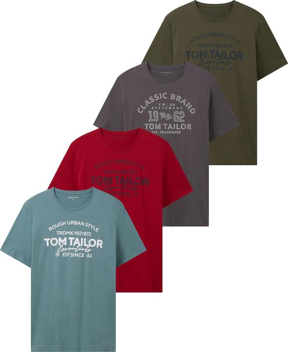 Produktbild Tom Tailor T-Shirt 4er Pack (3XL)