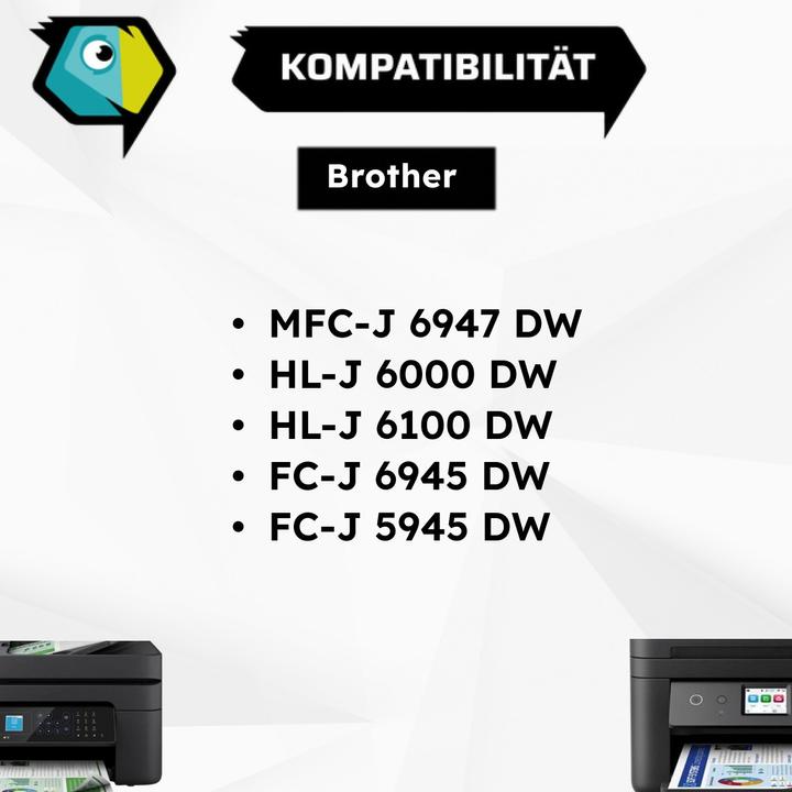 Produktbild Inkadoo Druckerpatronen kompatibel mit Brother LC-3237Y Tintenpatrone LC3237 Y