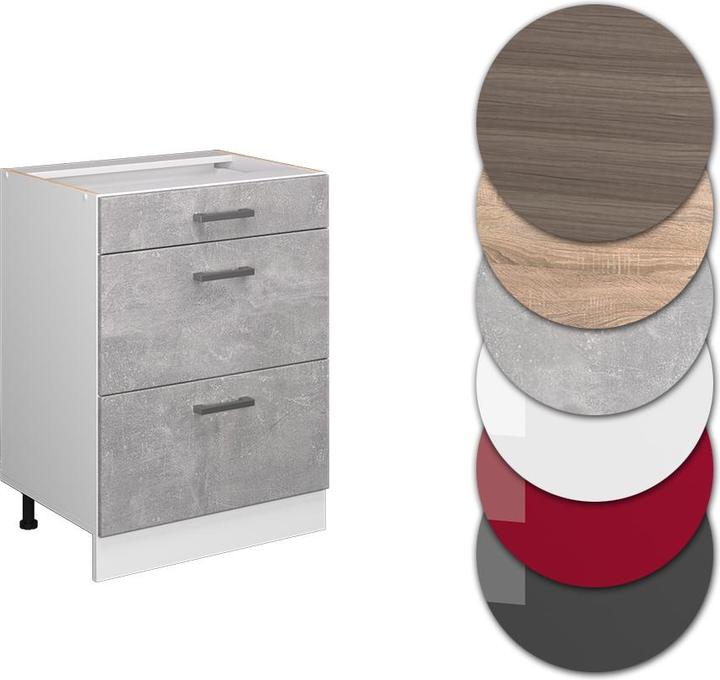 Produktbild Vicco Küchenunterschrank R-Line (60 x 46 x 81.60 cm)