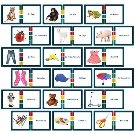 Thumbnail - Adamigo Das Deutsche Worter Spiel von ist ein Sprachlernset (Deutsch, Polnisch)