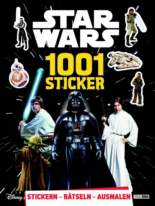 Produktbild Panini Star Wars: 1001 Sticker - Stickern - Rätseln - Ausmalen