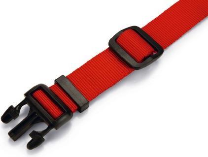 Actual product image Beeztees Bz Prem Halsbd Parinca Red 60- (60, 62, Dog, Dog sport)