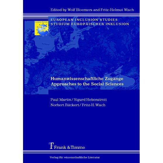 Humanwissenschaftliche Zugänge / Approaches to the Social Sciences, Fachbücher von Sigurd Hebenstreit, Paul Martin, Frit...