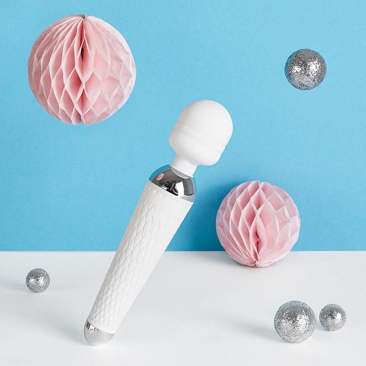 Actual product image Eis Aufladbarer Massager mit 16 Vibrationsprogrammen