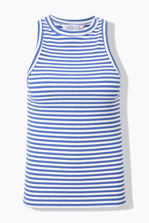 Produktbild Studio Untold Tanktop, Slim Shape, Rippjersey, Ringel