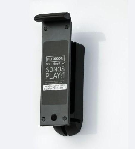 Flexson Wandhalterung für Sonos One und Play:1 (1 Stk., Wandmontage, Neigbar, Schwenkbar, Drehbar)