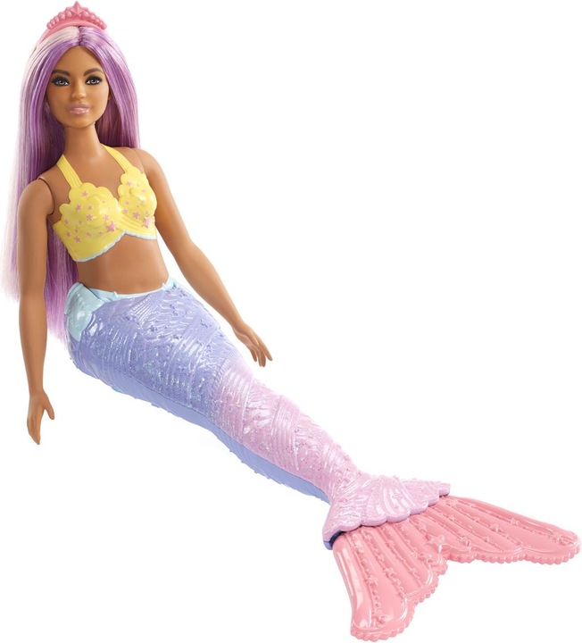 Produktbild Barbie Dreamtopia Meerjungfrau Puppe - lila Haare
