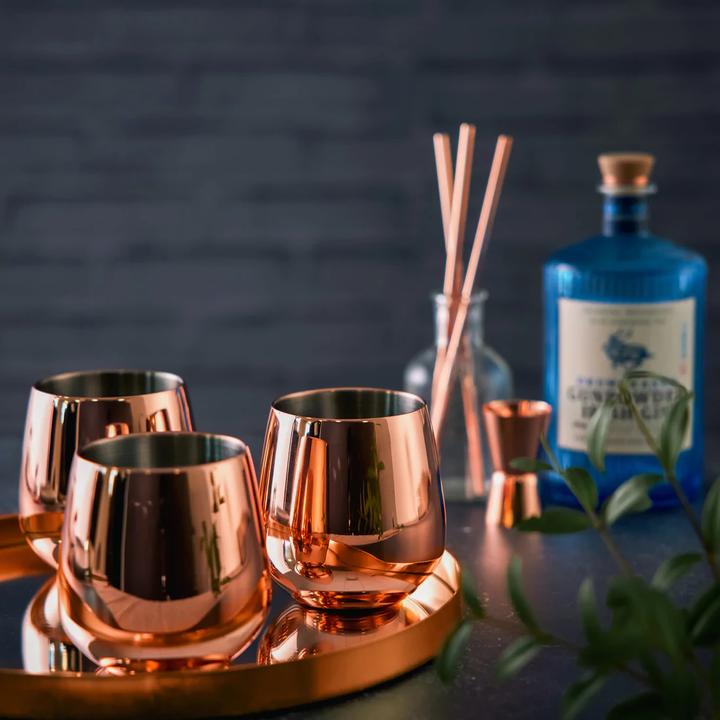 Produktbild Oak & Steel Trinkbecher Rosegold (3.50 dl, 4 x, Moscow Mule Becher)