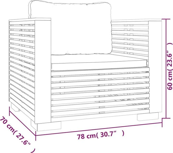 Produktbild vidaXL Sessel
