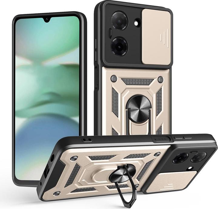 Actual product image Techsuit - CamShield Series - Xiaomi Redmi A5 4G (Standard) - Gold (Xiaomi Redmi A5 4G)