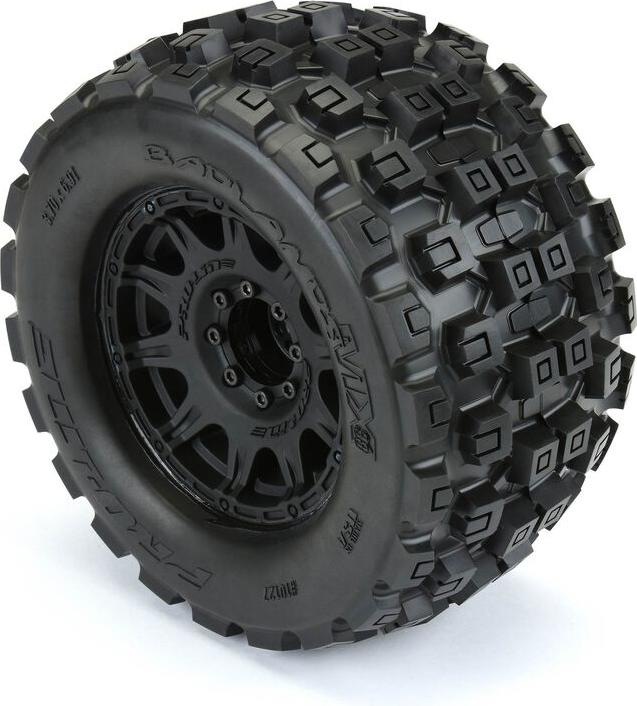 Actual product image Pro-Line Badlands MX38 3.8 Monster Truck +Raid 8x32 Rim